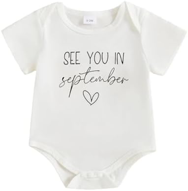 woshilaocai Baby Announcement Bodysuit Pregnancy Reveal by woshilaocai