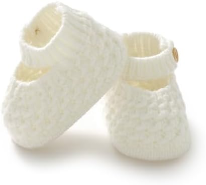 Baby Booties Hand Knit Boots Slippers Soft Warm First Walkers Socks Shoes by Opewod