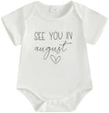 woshilaocai Baby Announcement Bodysuit Pregnancy Reveal by woshilaocai