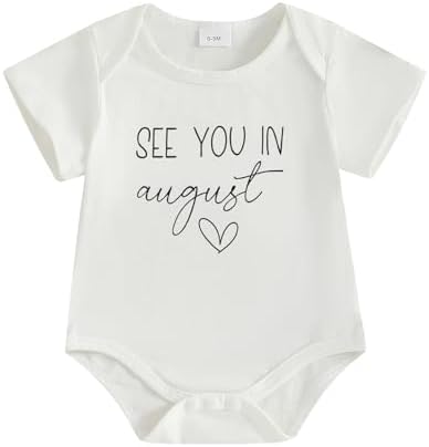 woshilaocai Baby Announcement Bodysuit Pregnancy Reveal by woshilaocai