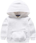 Ding-dong Baby Toddler Kid Boy Girl Solid Casual Pocket Hoodie Sweatershirt by Unknown