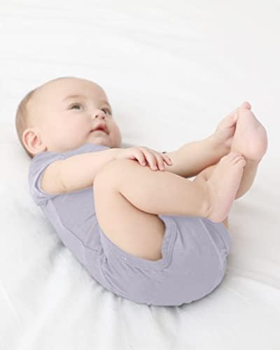 Kids Rayon of Bamboo Pajamas Set Short Sleeve Button Shorts Ages 0-24 - Image 5