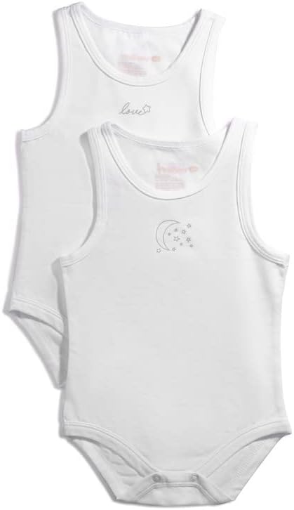 Feathers Baby Soft Cotton One Piece Bodysuit Undershirt, Sizes 3M-36M by FeathersUSA