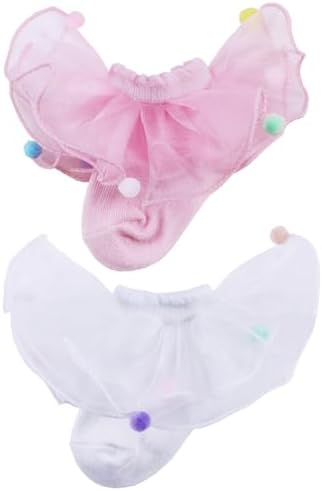 PrinceSasa Little Baby Girl Princess Lace Ruffles Socks Set - Image 2
