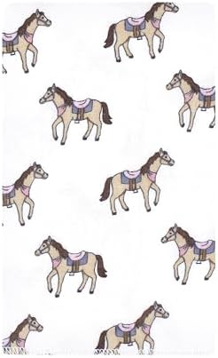 Luvable Friends Hudson Baby Flannel Burp Cloths 10pk, Western Cowgirl - Image 2