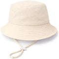 Baby Sun Hat Infant Toddler Summer Cotton Yarn Beach Bucket Hat by DANMY