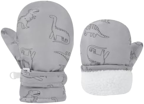Infant Baby Toddler Winter Mittnes Lined Fleece Snow Gloves by UrbanVirgin