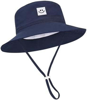 Baby Toddler Sun Hat, Kids Summer UPF 50+ Foldable Beach Bucket Hat - Image 4
