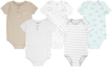 HUGGIES Baby 5-pack Elevated Bodysuit by Huggies%C2%AE