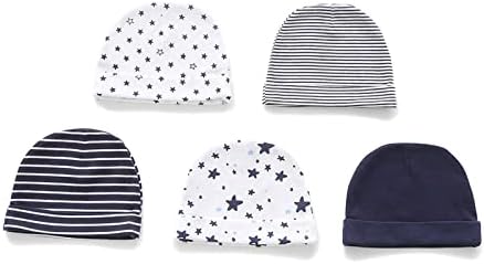 MAMIMAKA Baby Hat and Mittens Set Newborn Baby Hats Caps - Image 2