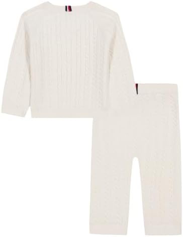 Tommy Hilfiger Baby Boys' 2-piece Fleece Set, Sweatshirt and Jogger Sweatpant - Image 2