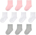 Baby Socks Infant White Crew Socks Baby Girls Soft Newborn Dress Sock Boys by CoziwillSocks