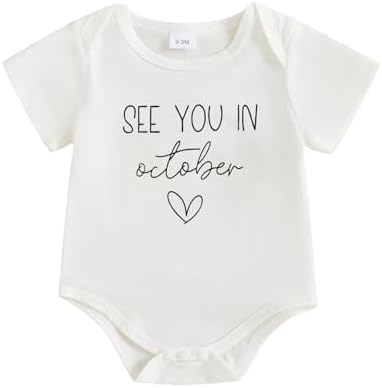 woshilaocai Baby Announcement Bodysuit Pregnancy Reveal by woshilaocai