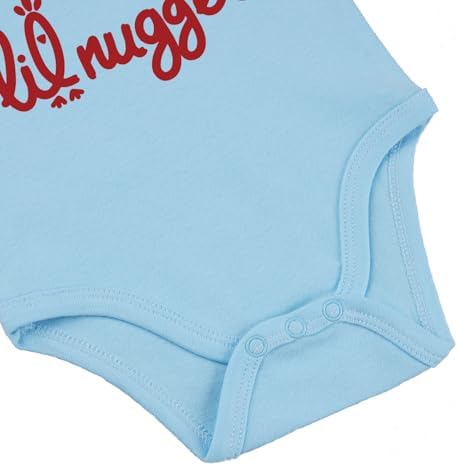 Little Nugget Bodysuit Baby Funny Lil Nugget Baby Bodysuit Chicken Bodysuits - Image 6