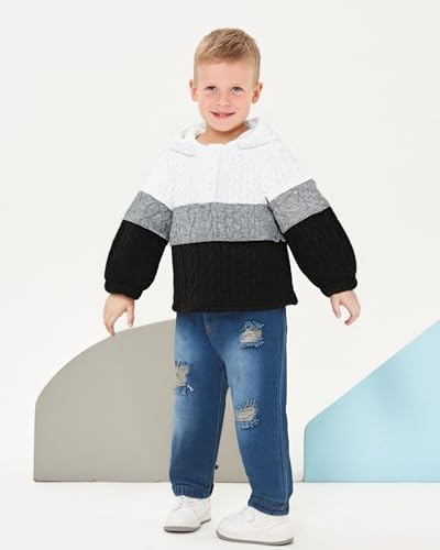 XUANHAO Baby Boy Clothes Toddler Outfits Hoodie Jeans Clothing 12 Months-5T - Image 3