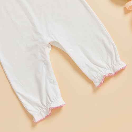 Baby Coming Home Outfit Boy Girl Plain Long Sleeve Romper Jumpsuit - Image 6