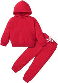YOUNGER TREE Baby Clothes for Girls Boy Solid Color Hoodie and Sweatpants by YOUNGERTREE