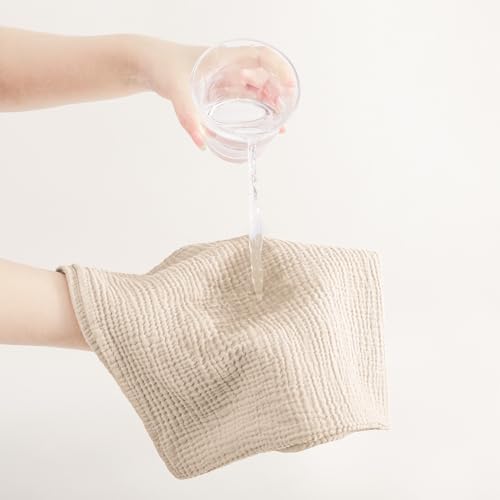 Susurration Muslin Burp Cloths 24x24 Inches Ultra Soft 100% Cotton | 4 Pack - Image 6