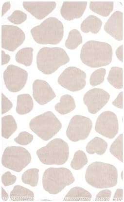 Hudson Baby Cotton Flannel Burp Cloths 10-Pack, Modern Safari Friends, One Size - Image 4