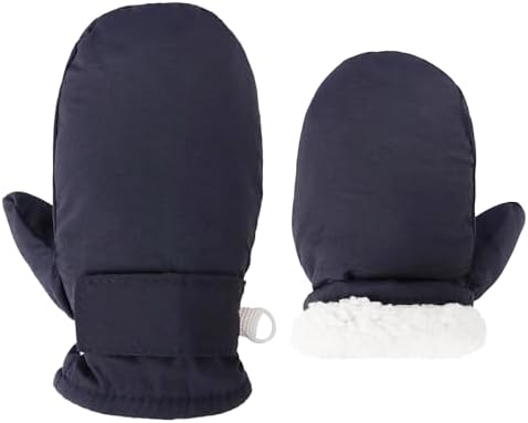Toddler Mittens Lined Fleece Snow Gloves by Fynnsure