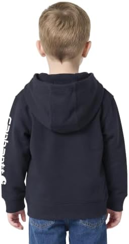 Carhartt Kid's CA6873 Half-Zip Logo Sweatshirt - Image 5