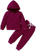 Happy Town Baby Fall Outfits for Girl Boy Long Sleeve Hoodie Top and Long by HappyTown