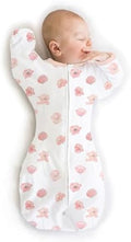 SwaddleDesigns Organic Transitional Swaddle Sack, Arms Up Half-Length Sleeves & by SwaddleDesigns