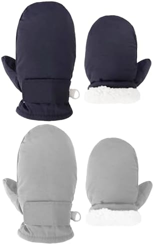 Toddler Mittens Lined Fleece Snow Gloves by Fynnsure