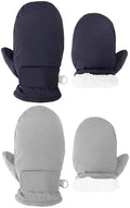 Toddler Mittens Lined Fleece Snow Gloves by Fynnsure
