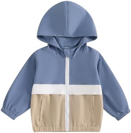MERSARIPHY Toddler Boy Hoodies Jacket Baby Boy Lightweight Zip Up Coat by MERSARIPHY