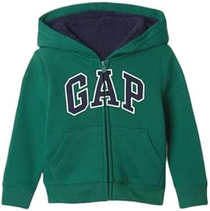GAP Baby Boys' Cozy Logo Full Zip by GAP