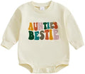VISGOGO Newborn Infant Baby Boy Oversized Romper Sweater Bodysuits Coming Home by VISGOGO
