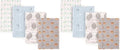 Luvable Friends Unisex Baby Cotton Flannel Burp Cloths, Wild Free, One Size by Luvable+Friends