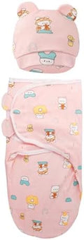 Baby Swaddle Sleep Sacks with Hats by Fecawd