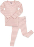 AVAUMA Stripe Pattern Baby Boys Girls Pajama Set Kids Toddler Snug fit Ribbed by AVAUMA