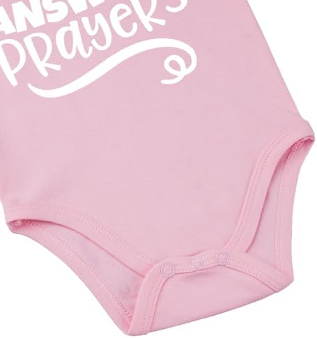 listery I'M Proof That God Answers Prayers Baby Bodysuit Baby Religious Infant - Image 6