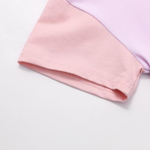Bafeicao Baby Boy Girl Bubble Romper T Shirt Newborn Bodysuit | Color Block - Image 2