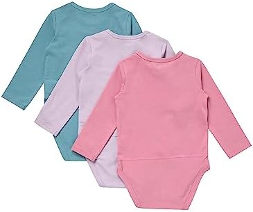 Hanes Baby Pure Comfort Long Sleeve Bodysuits, Infant Bodysuits, Boys & Girls - Image 2