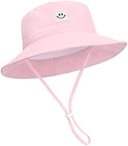 Baby Toddler Sun Hat, Kids Summer UPF 50+ Foldable Beach Bucket Hat - Image 4