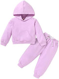 Happy Town Baby Fall Outfits for Girl Boy Long Sleeve Hoodie Top and Long by HappyTown
