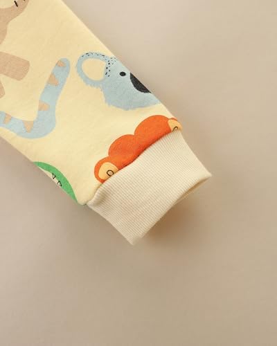 Baby Toddler Boys Dinosaur Hooded Zip Jacket Casual Outerwear Active Sweatshirt - Image 5