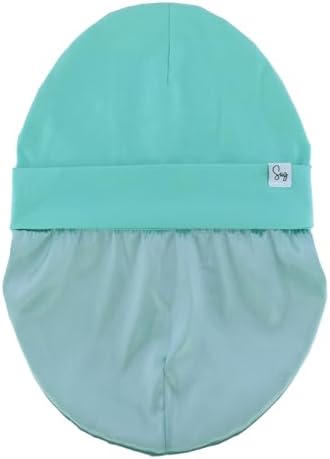Jersey Beanie Hat for Newborn Baby Boys Girls Silky Satin Lined Hats Bonnet - Image 4