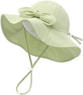 Baby Sun Hat Infant Toddler Girl Kids Sun Protection Beach Bucket Hats by DANMY