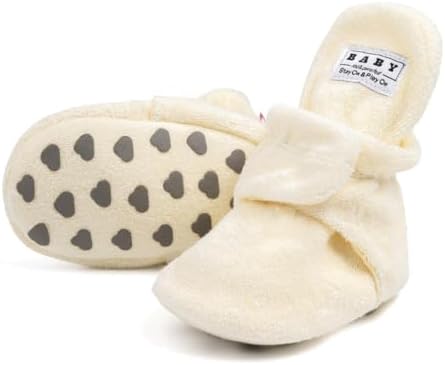 Meckior Newborn Infant Baby Girls Boys Warm Fleece Winter Booties First Walkers by Meckior