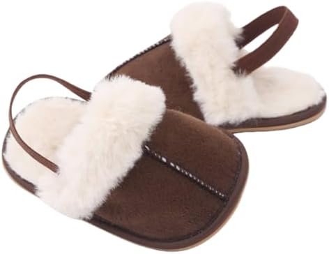 Baby Shoes Pink Leopard Baby Girl Slippers Non-Slip Soft Sole Toddler First - Image 7