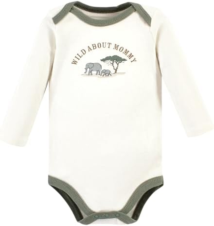Hudson Baby Unisex Baby Cotton Bodysuits - Image 5