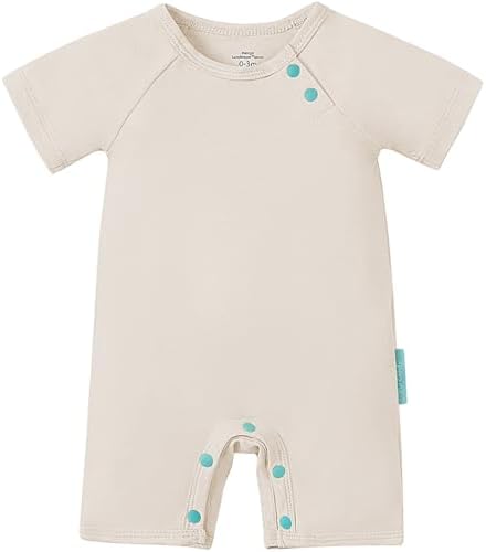PurComfy SuperSoft Bamboo Viscose Baby Romper, Short Sleeve | One-piece Summer by PurComfy