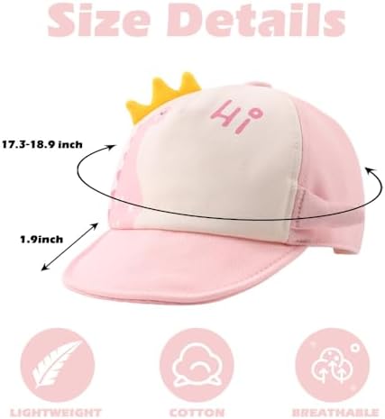 JANGANNSA Baby Duck Cap Infant Kids Sun Hat Bear Cute Cartoon Caps Spring Summer - Image 6