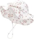 Baby Sun Hat Infant Toddler Girl Kids Sun Protection Beach Bucket Hats by DANMY