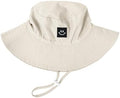 Baby Toddler Sun Hat, Kids Summer UPF 50+ Foldable Beach Bucket Hat by Bucaum